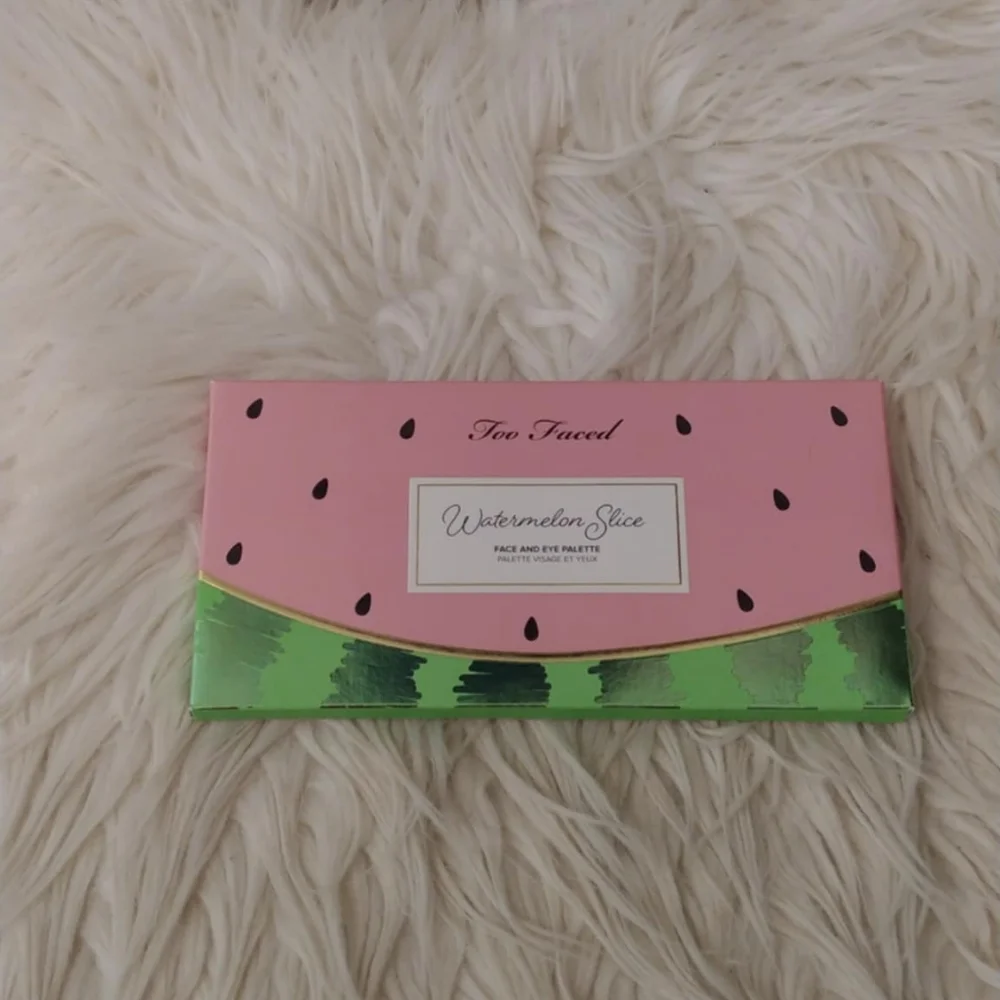 🍉FIRM! NWT TOO FACED WATERMELON SLICE EYESHADOW PALETTE